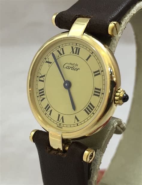 ebay cartier watch womens|used ladies cartier watches.